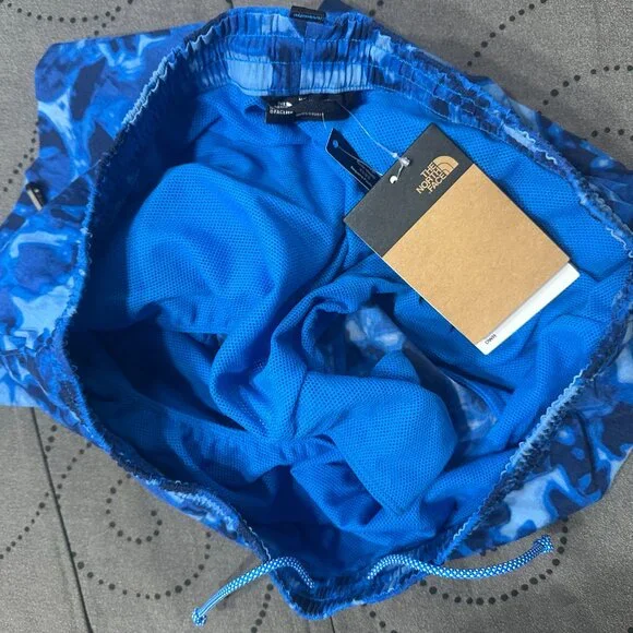 THE NORTH FACE PATHFINDER HYDRO BLUE'S FLASH DRY LINED SHORTS SIZE L O M MEN $60 - Picture 6 of 6